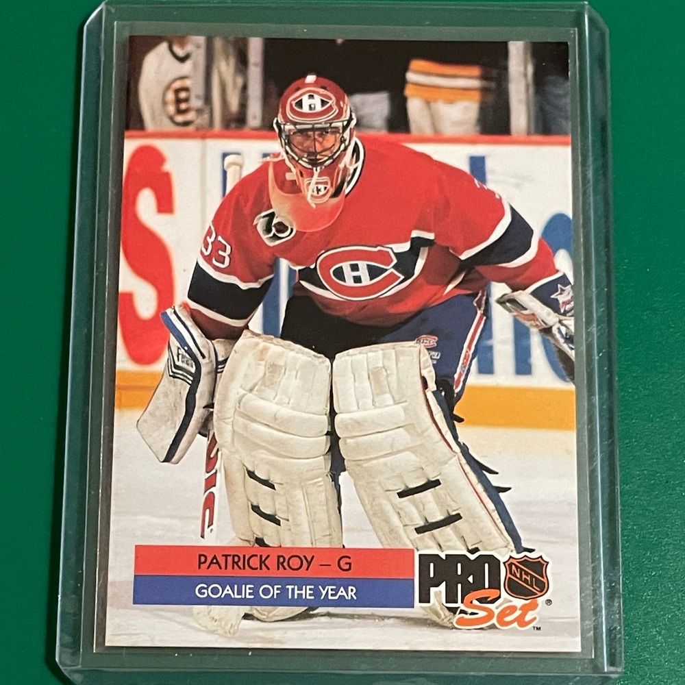 Patrick Roy #2 1992-93 Pro Set Hockey Trading Card
